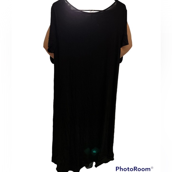 PINKBLUSH Womens Maternity Black Dress Size XL - Picture 2 of 3